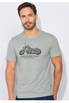 Camiseta Estampa Moto 