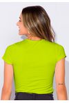 T-shirt Decote Redondo 