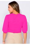 Blusa Manga Bufante 