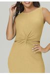 VESTIDO RELEVO COM VAZADOS