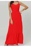 VESTIDO LONGO FLUID