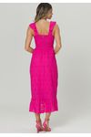 VESTIDO LAISE BABADOS
