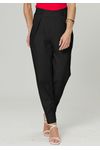 CALÇA LINHO PREGAS BARRA