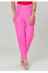 CALÇA LINHO PREGAS BARRA