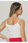 BLUSA CANELADA ALCINHA
