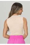 BLUSA TRICÔ MESCLA BASIC