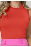 BLUSA TRICÔ MESCLA BASIC