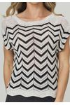 BLUSA CHEVRON