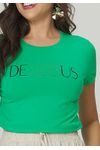 T-SHIRT ESTAMPA DEUS