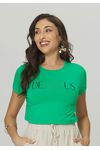 T-SHIRT ESTAMPA DEUS