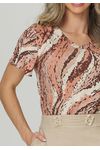 T-SHIRT VISCO ESTAMPADA