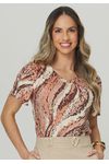 T-SHIRT VISCO ESTAMPADA