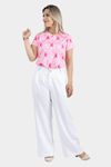 Calça De Alfaiataria Branca Lilian