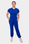 Conjunto Azul Caneta Em Malha Dry Confortly Scrub