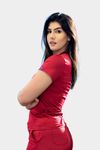 Blusa Vinho Em Malha Dry Confortly Scrub