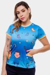 Blusa Autismo Azul Em Malha Dry Confortly Scrub