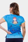 Blusa Autismo Azul Em Malha Dry Confortly Scrub