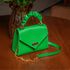 Bolsa Feminina Com Alça Transversal Verde B100-GG