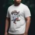 Camiseta Básica Masculina Fantasma Cowboy 100% Algodão Premium - Branco
