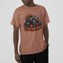 Camiseta Básica Masculina Halloween Monster Truck 100% Algodão Premium - Caqui