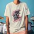Camiseta Básica Masculina Punk Rockstar 100% Algodão Premium - Off White