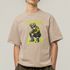 Camiseta Básica Masculina Menino Young Boys 100% Algodão Premium - Caqui