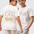 Camiseta Básica Masculina Basquete Hoop Dreams Costas 100% Algodão Premium - Branco
