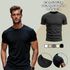 Camiseta Básica Masculina Lisa 100% algodão 30.1 (CM01-LISA) - Preto