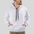 Moletom Canguru Unissex GuGi Com Capuz MLT01-LISO - Branco