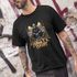 Camiseta Básica Masculina Gorilla Gang Streetwear 100% Algodão Premium - Preto