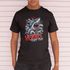 Camiseta Básica Masculina Surf Tubarão 100% Algodão Premium - Preto