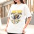 Camiseta Feminina Justice Anjo Direito Advogado 100% Algodão Premium - Branco