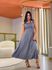 Vestido Vivian Cinza