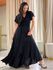 Vestido Daiana Transpassado Preto