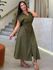 Vestido Lia Verde Militar