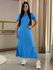 Vestido Cleo Azul Piscina