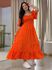 Vestido Maria Flor Laranja
