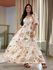 Vestido Paloma Off White E Rose Floral
