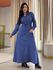 Vestido Samanta Azul Petroleo 