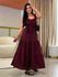 Vestido Betina Marsala