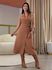 Vestido Hana Caramelo