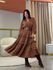 Vestido Aline Marrom