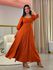 Vestido Simara Terracota