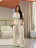 Conjunto Tricot Cleo Creme