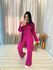 Conjunto Valentina Tricot 3 Peças Fucsia