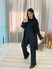 Conjunto Valentina Tricot Preto 3 Peças 