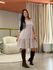 Vestido Marina Xadrez Marrom 