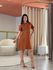 Vestido Gerliane Marrom