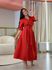 Vestido Nicole Terracota