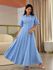 Vestido Maite Azul Bebe